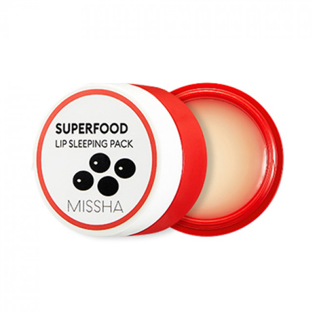 Super Food Black Bean Lip Sleeping Pack -Lip Mask