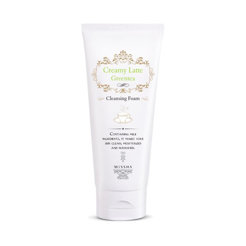 Creamy Latte Cleansing Foam [Green Tea]