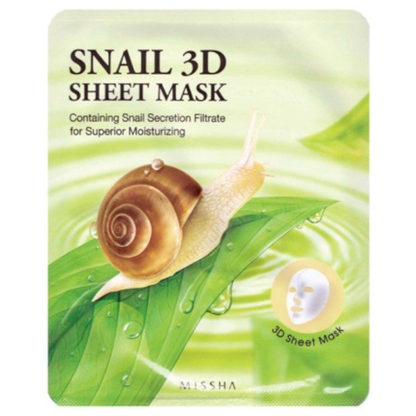 Healing Snail 3D Sheet Mask
