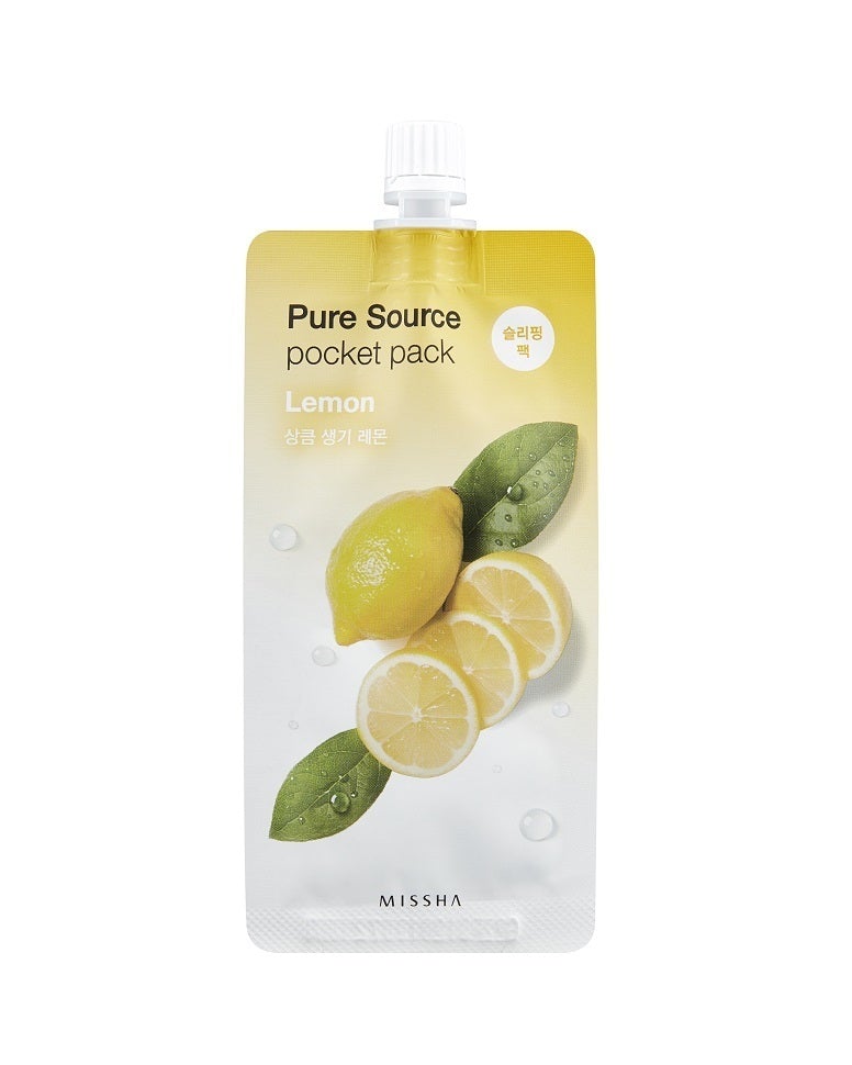 Missha Pure Source Pocket Pack [Lemon]