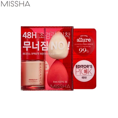 Missha Radiance Perfect Fit Foundation Special Set [No.22N] Set