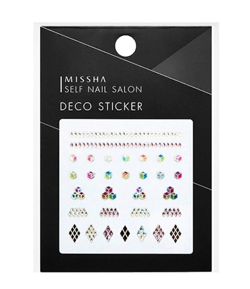 Missha Self Nail Salon Deco Sticker(No.5/Cube Holic)