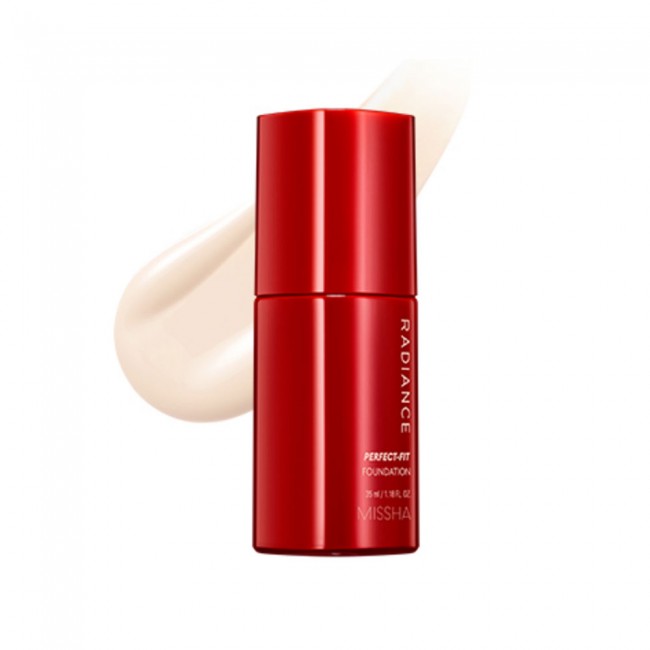 Missha Radiance Perfect Fit Foundation [No.21N] Vanilla