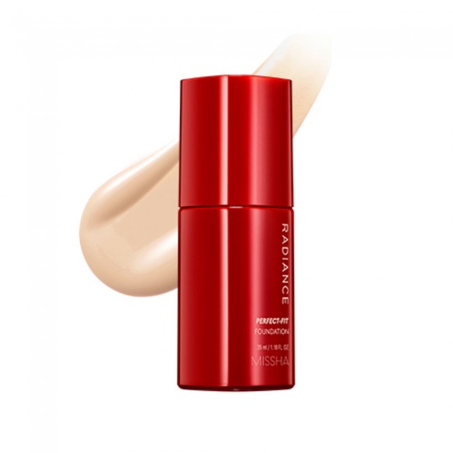 Missha Radiance Perfect Fit Foundation [No.22N] Beige