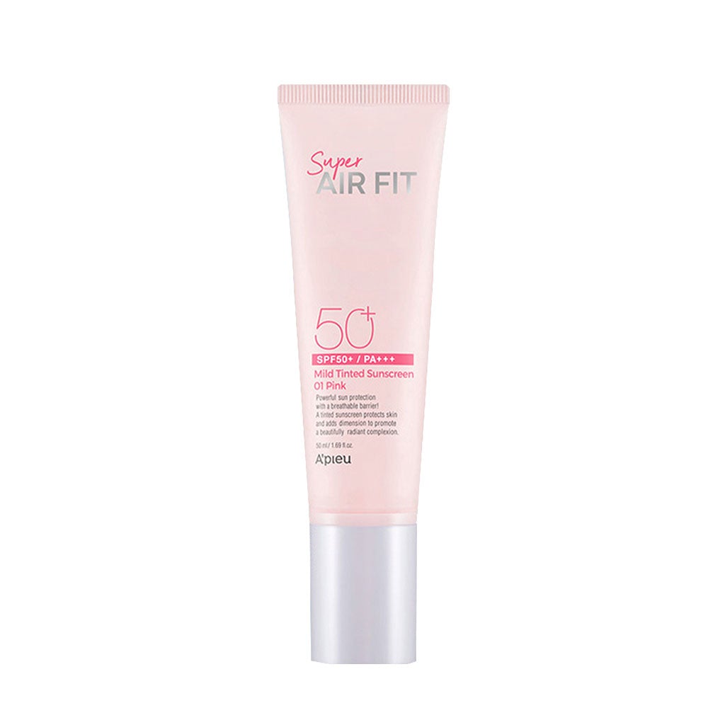 A'Pieu Super Air Fit Mild Tinted Sunscreen 01 Pink SPF50+/Pa+++