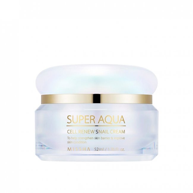 Missha Super Aqua Cell Renew Snail Cream Multi Language