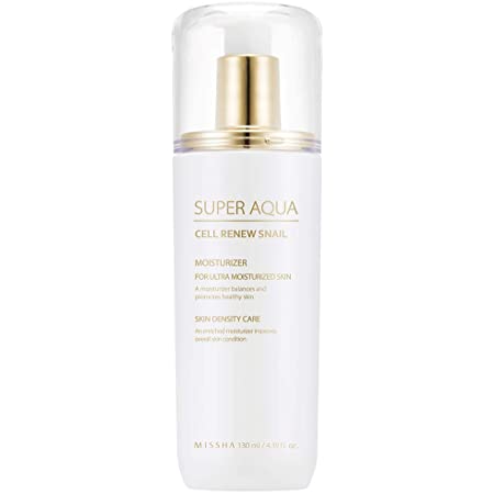 Missha Super Aqua Cell Renew Snail Essential Moisturizer Multi Language
