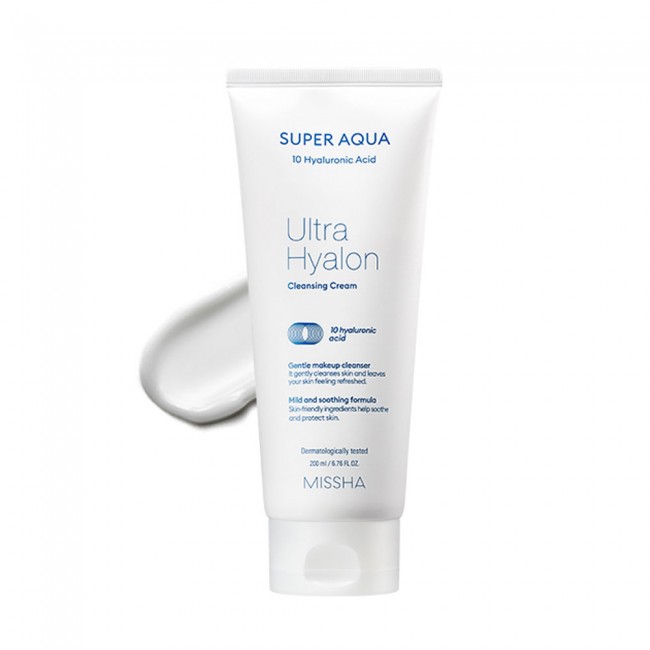 Missha Super Aqua Ultra Hyalron Cleansing Cream