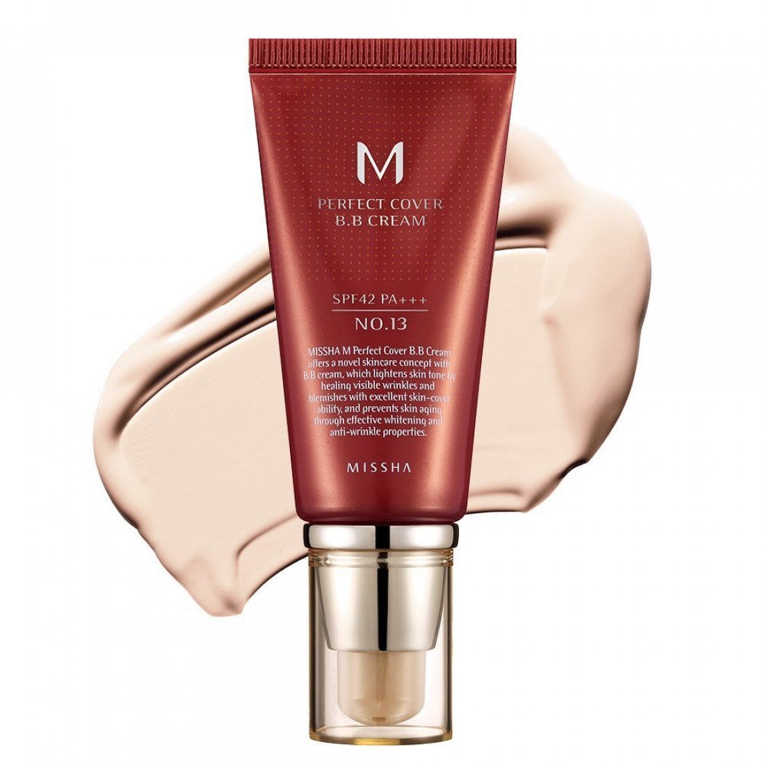 M Perfect Cover BB Cream Spf42/Pa+++ (No.13/Bright Beige) 50Ml