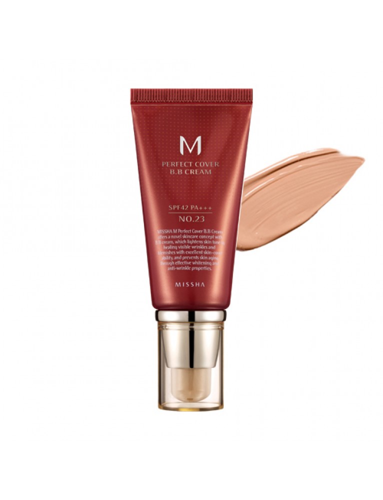 M Perfect Cover BB Cream Spf42/Pa+++ (No.23/Natural Beige) 50Ml