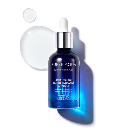 Missha Super Aqua Ultra Hyalron Oil-Free Hydrating Ampoule
