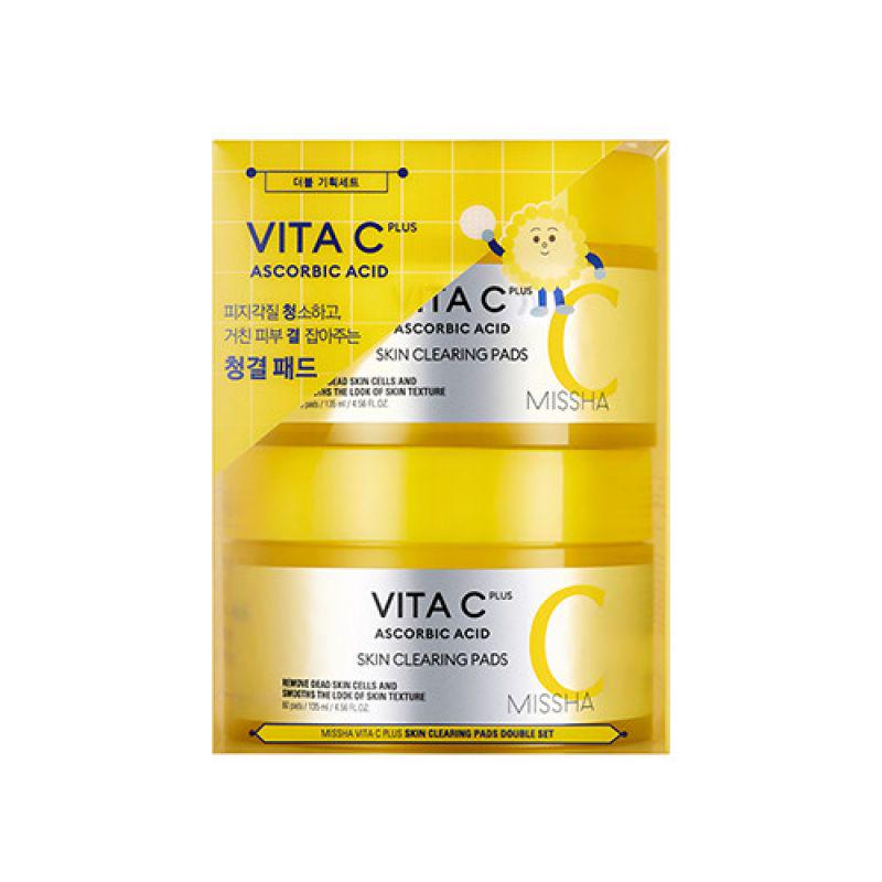 Missha Vita C Plus Skin Clearing Pads Double Set