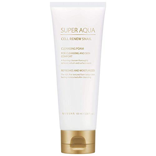 Super Aqua Cell Renew Snail Cleansing Foam