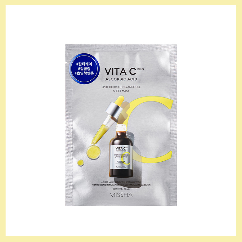 Missha Vita C Plus Spot Correcting Ampoule Sheet Mask