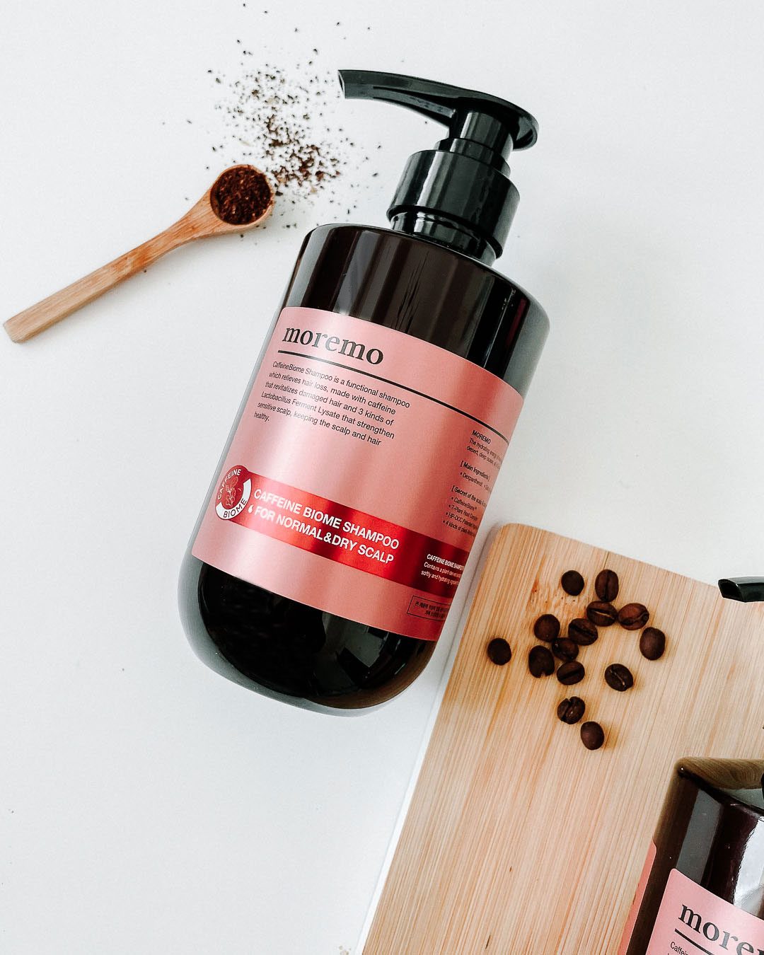 MOREMO CAFFEINE BIOME SHAMPOO FOR NORMAL&DRY SCALP