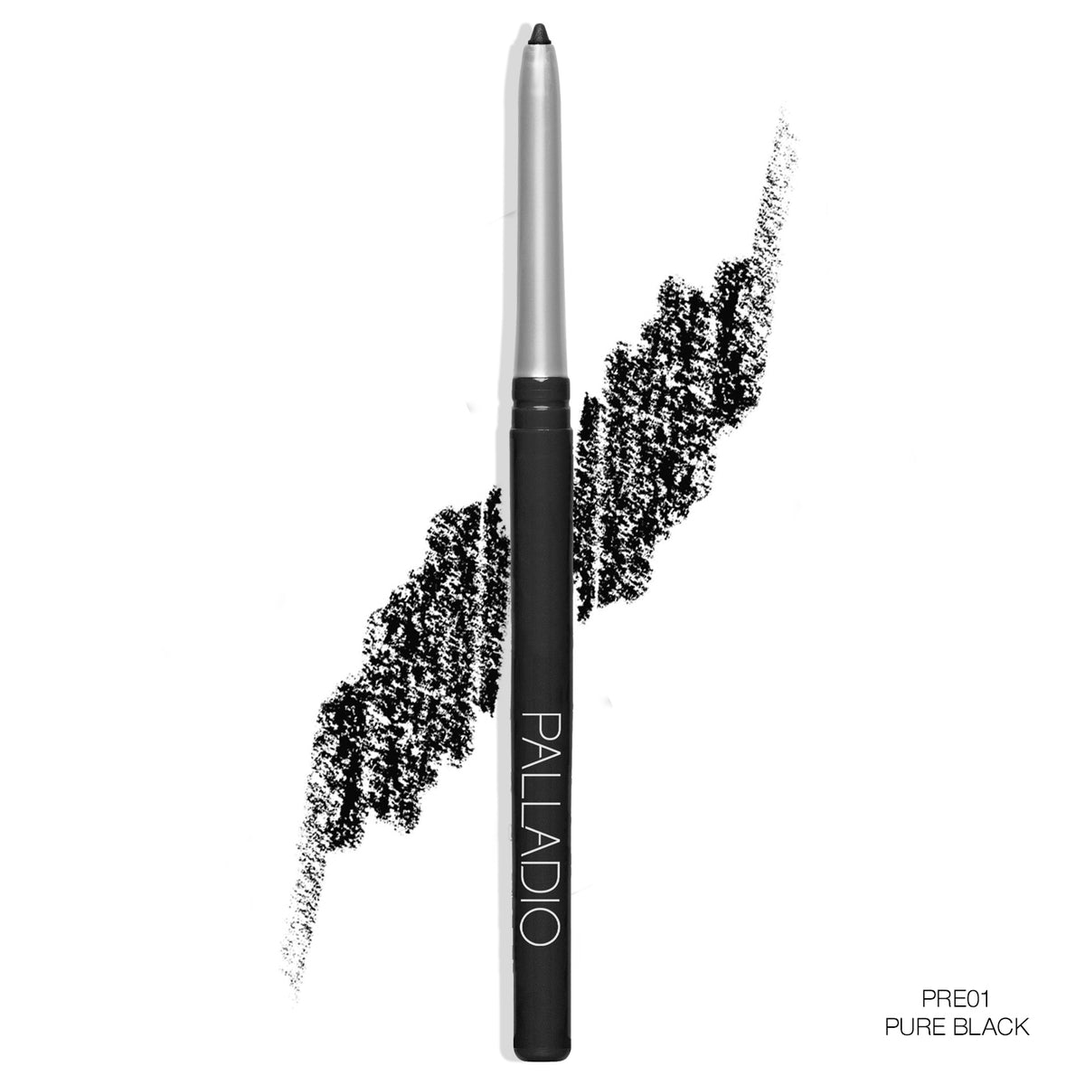 Palladio Pure Black Retractable Eye Pencile 01