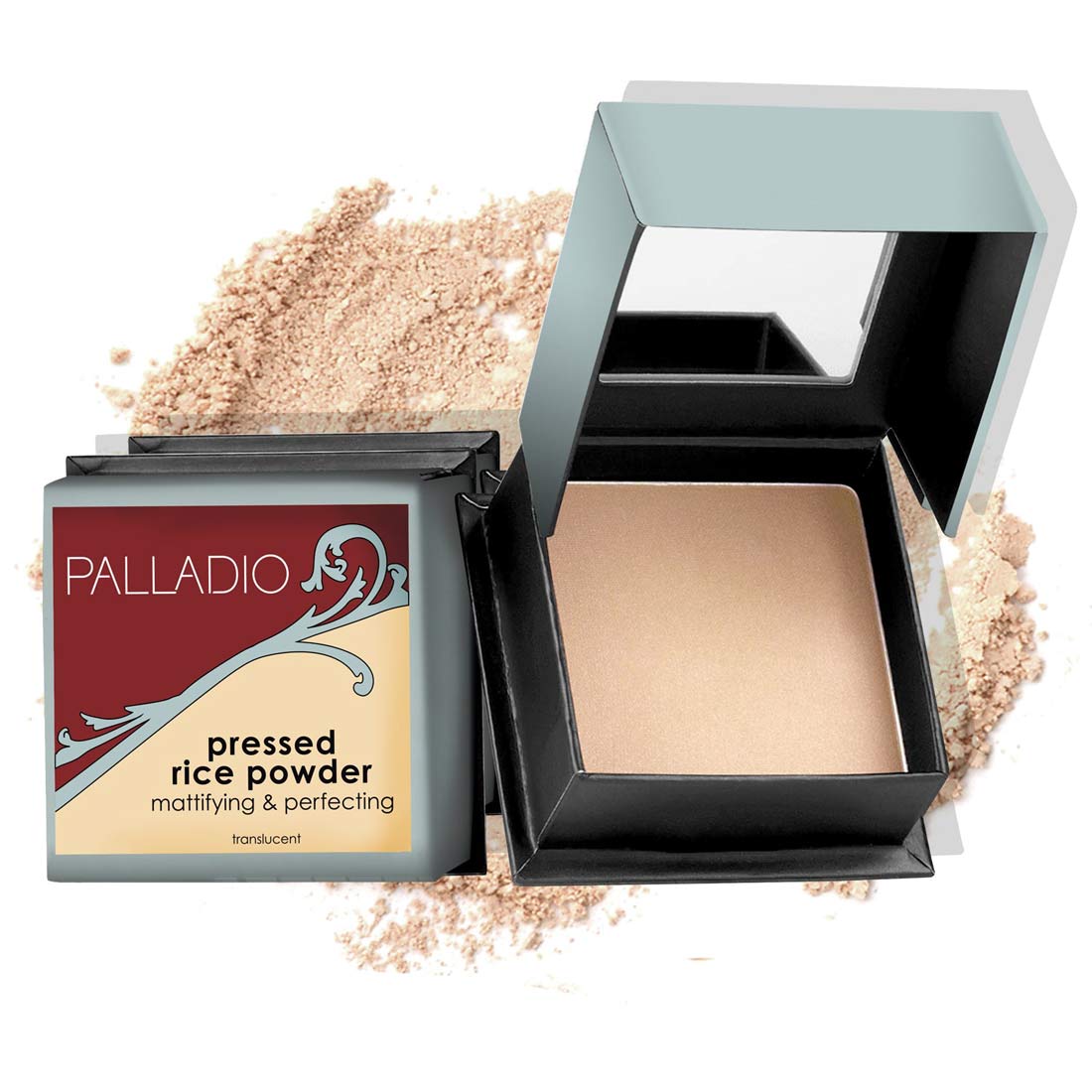 Palladio Pressed Rice Powder Transiucent