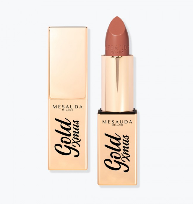 Gold Xmas Lipstick Opulent Shine 301