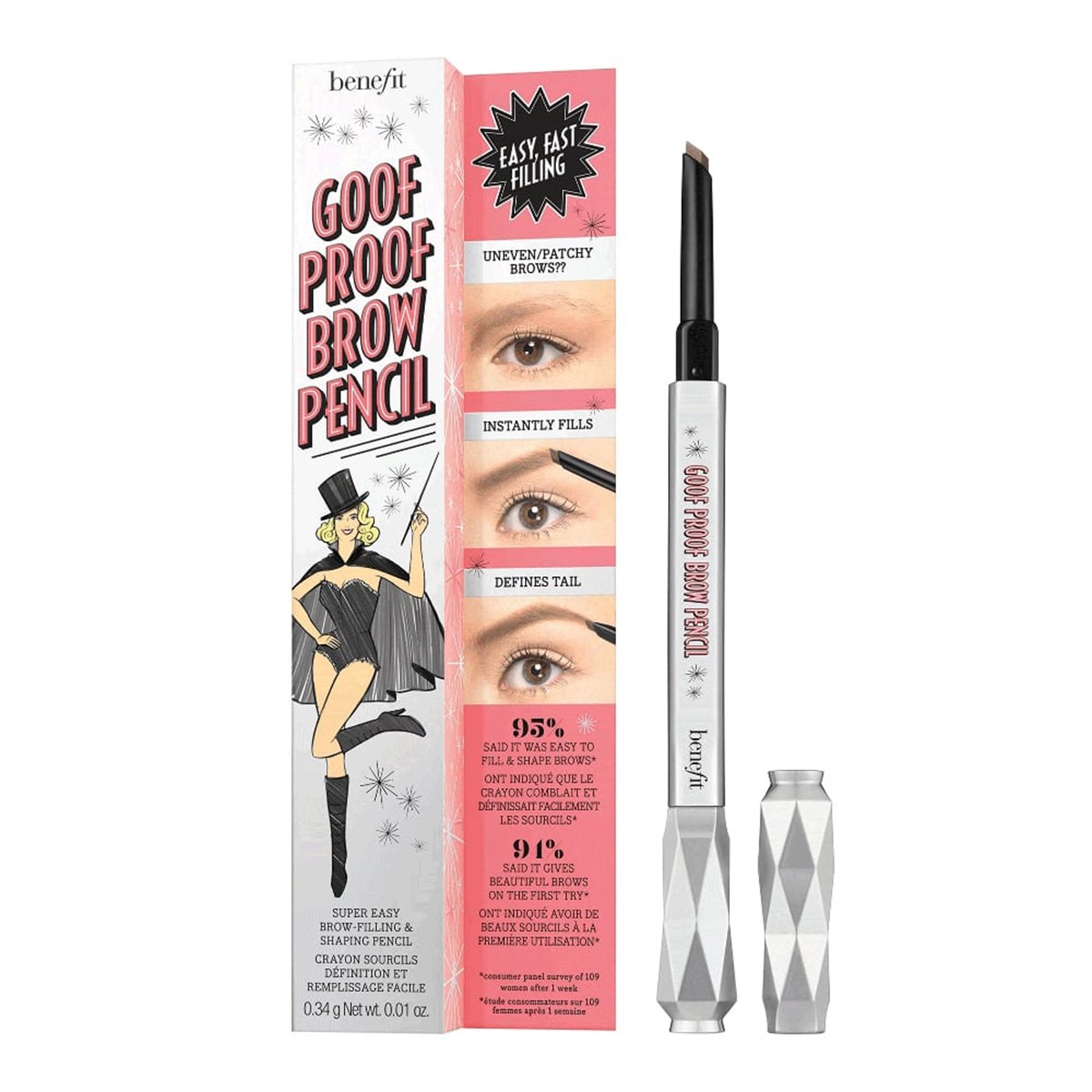 BENEFIT GOOF PROOF BROW PENCIL 3.5