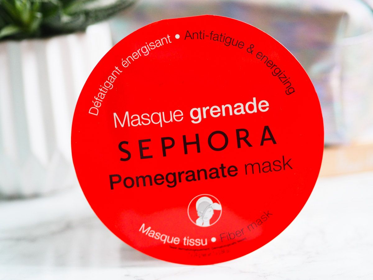 Sephora Pomegranate Masksheet