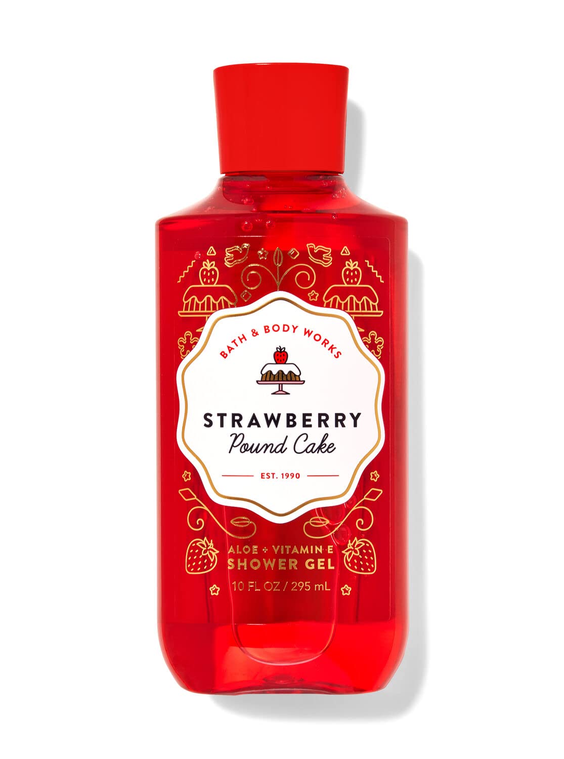 Bath & Body Works Shower Gel Strawberry Pound Cake