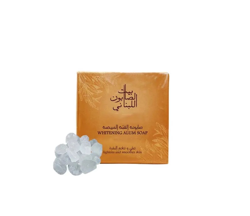 صابون التبييض بالشبة