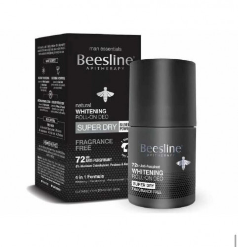 Beesline Fragrance-Free Roll Fortified With Silver