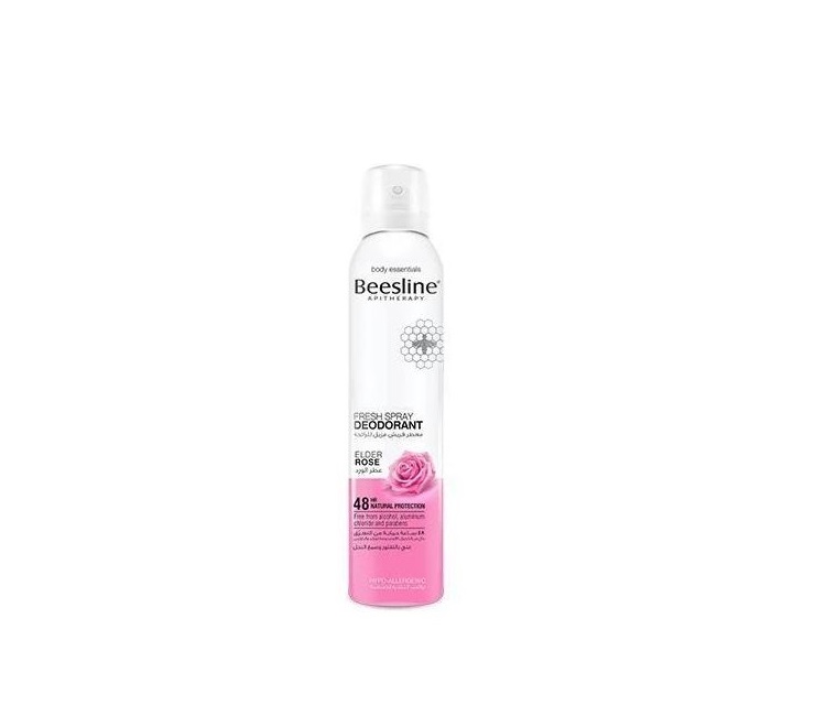 Beesline Fresh Spray Deodorant Elder Rose 48 H