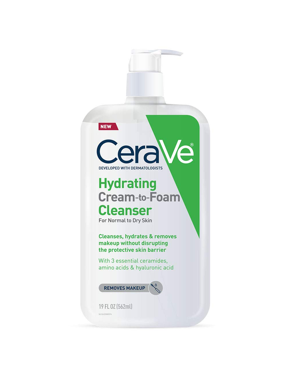 Cerave Hydrating Cream To Foam Cleanser
