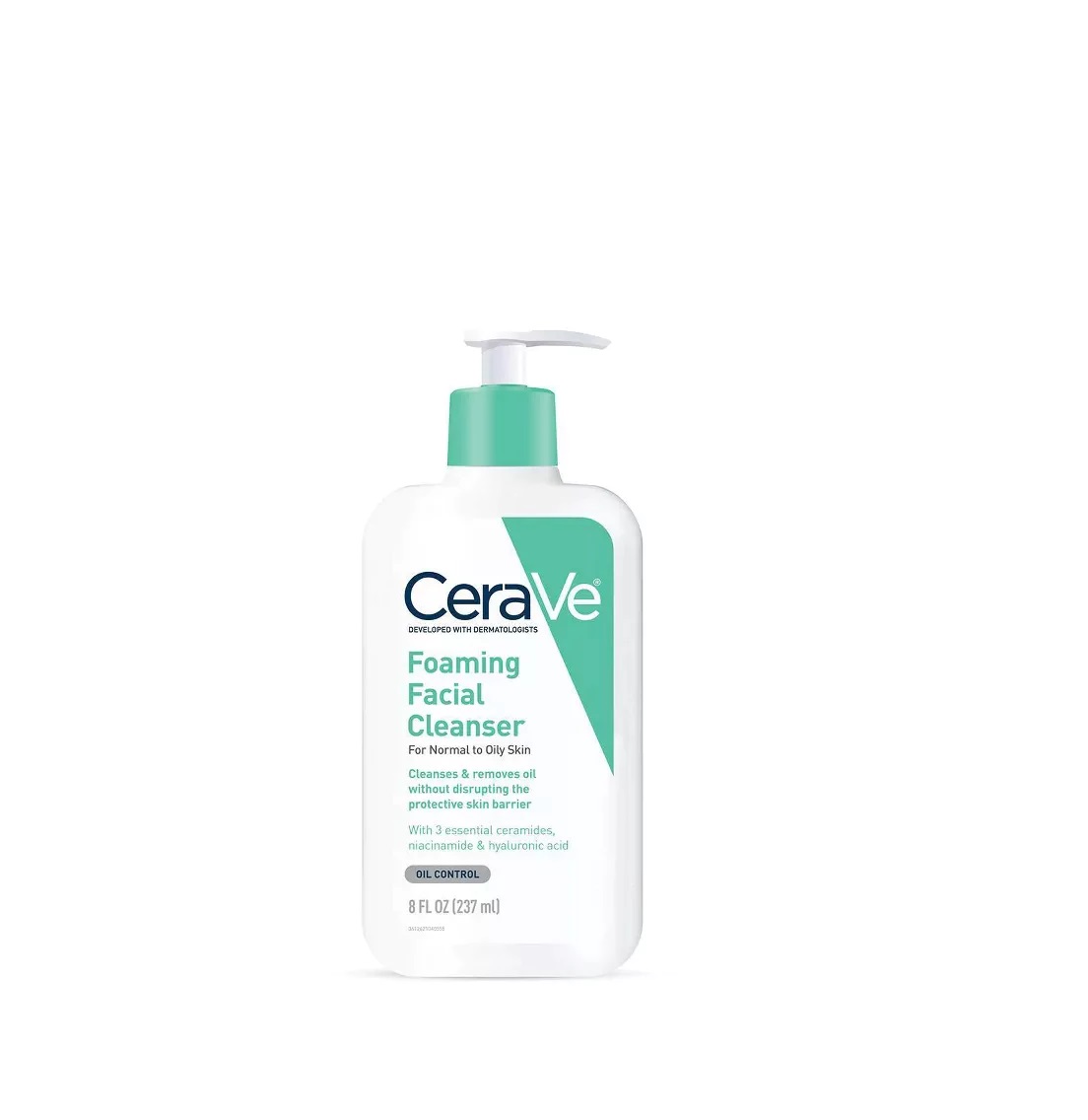 Cerave Foaming Facial Cleancer Nor To Oil