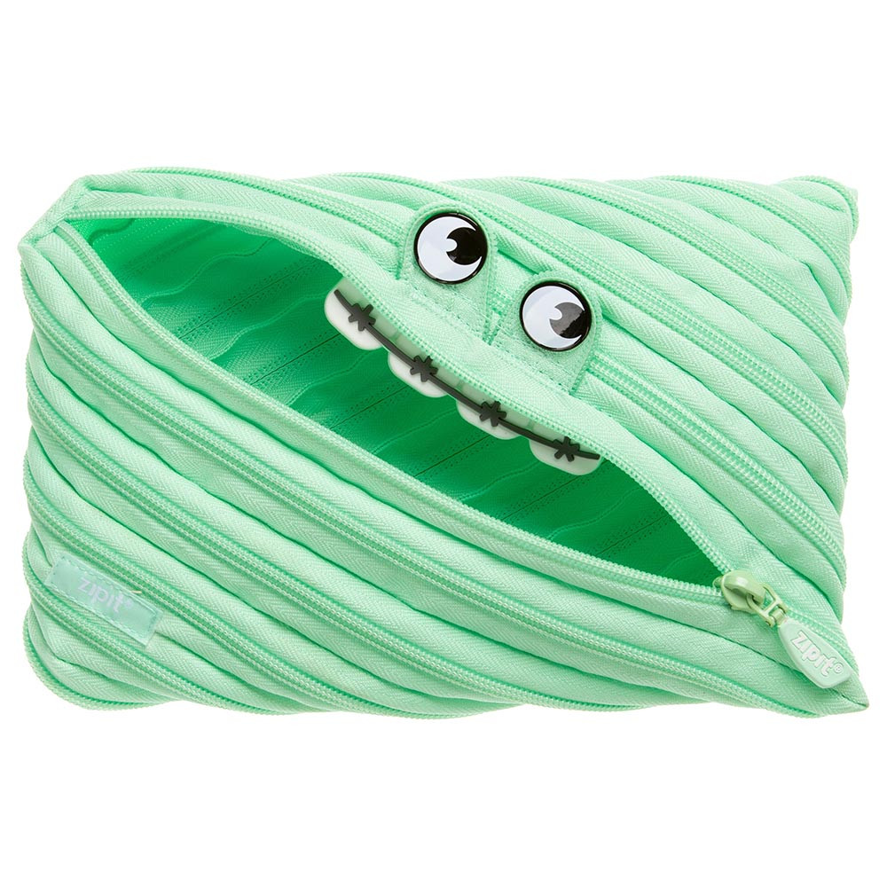 Zipit Wildlings Jumbo Zipsters Bag Green