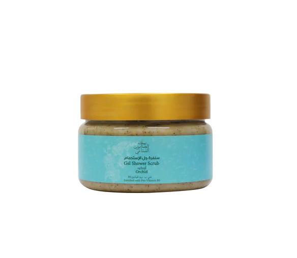 جل الاستحمام تقشير بالزهور الزنجبيل