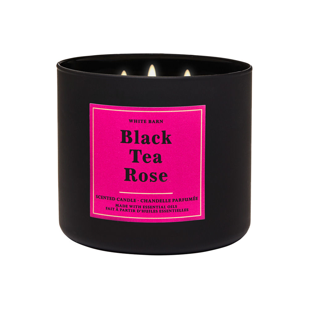 Bath & Body Works Black Tea Rose Candle 411G