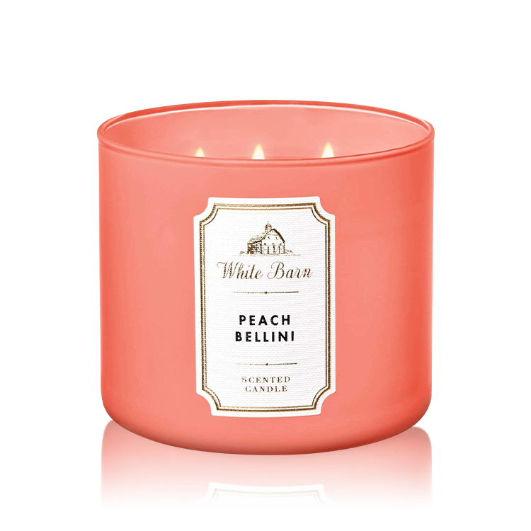 Bath & Body Works Peach Bellini Candle 411G