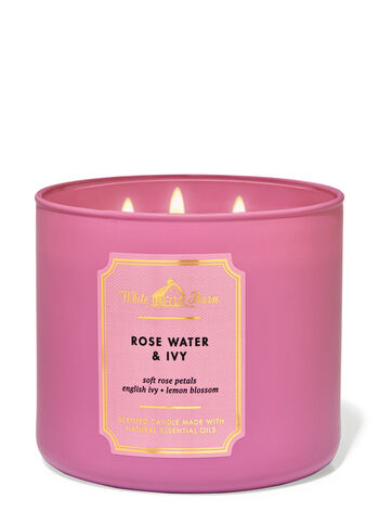 Bath & Body Works Rose Candle 411G