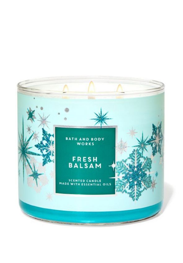 Bath Body Works Candle Fresh Balsam
