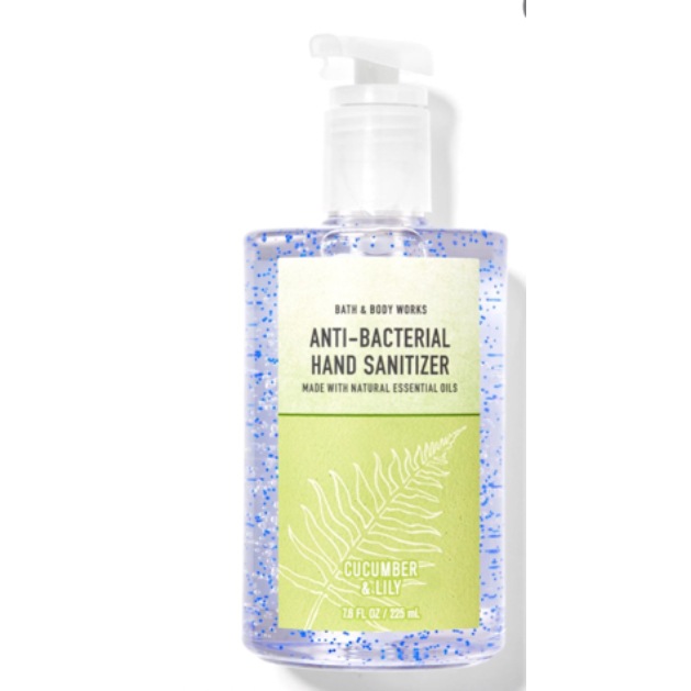 Bath& Body Works Hand Gel Cucumber & Lily 225Ml