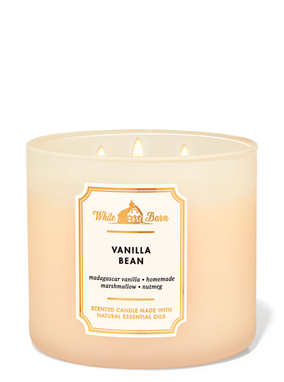 Bath & Body Works Candle White Vanilla Bean