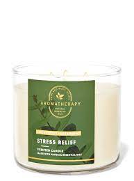 Bath & Body Works Stress Relief Candle 411G