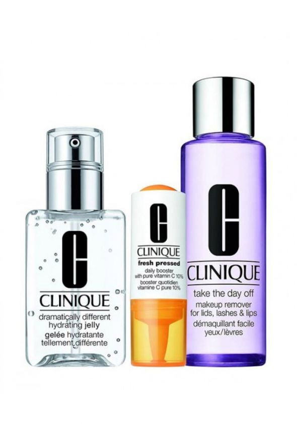 Clinique 3 In 1 Gel + Make Up Remover + Vit C