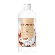 Eveline Rich Coconut 2 In 1 Moisturizing Coconut Micellar Water + Toner