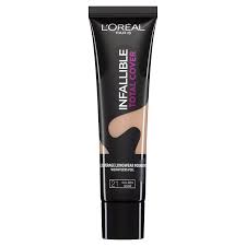 L'Oreal Paris Infallible Total Cover Foundation, Number 21, Golden Sand
