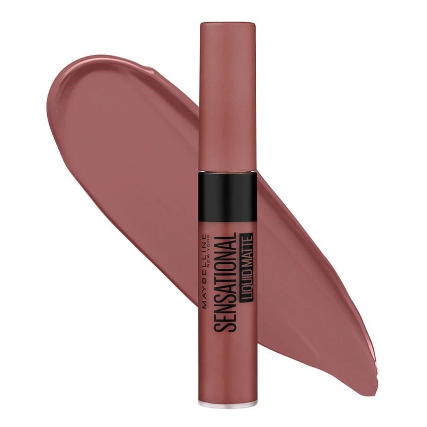 Maybelline Sensational Liquid Lip Matte - 04 Bare Temptation Lipstick
