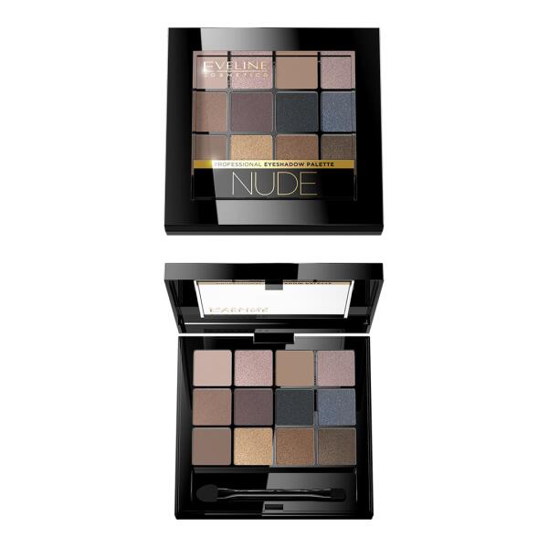 Eveline Eyeshadow Palette All In One Nude 01