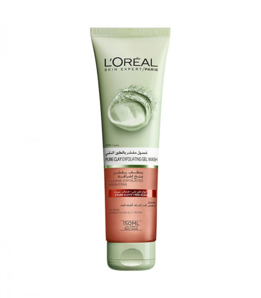 L'Oreal Pure Clay Gel Wash Red Algae 150Ml