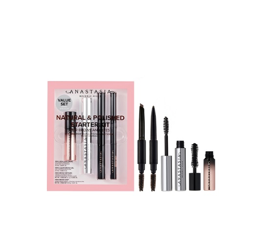 Natural + Polished Starter Kit-Dark Brown