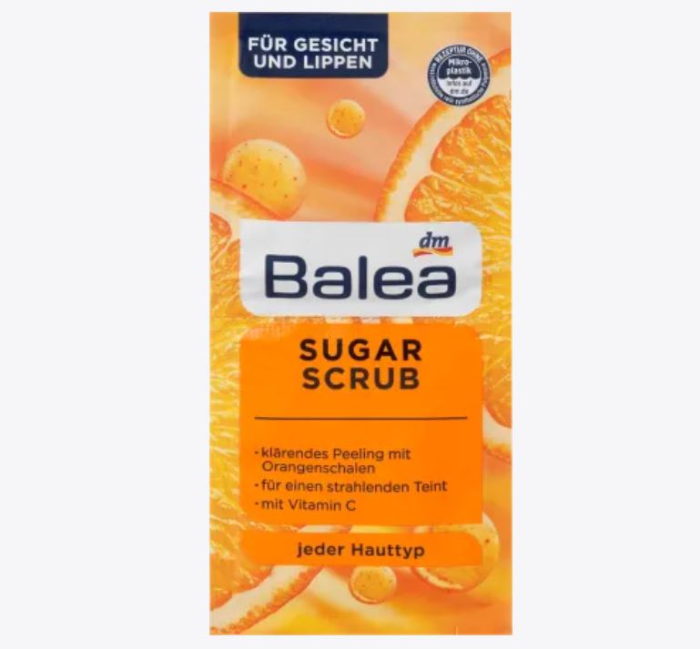 Balea Peeling Sugar Scrub Vitamin C