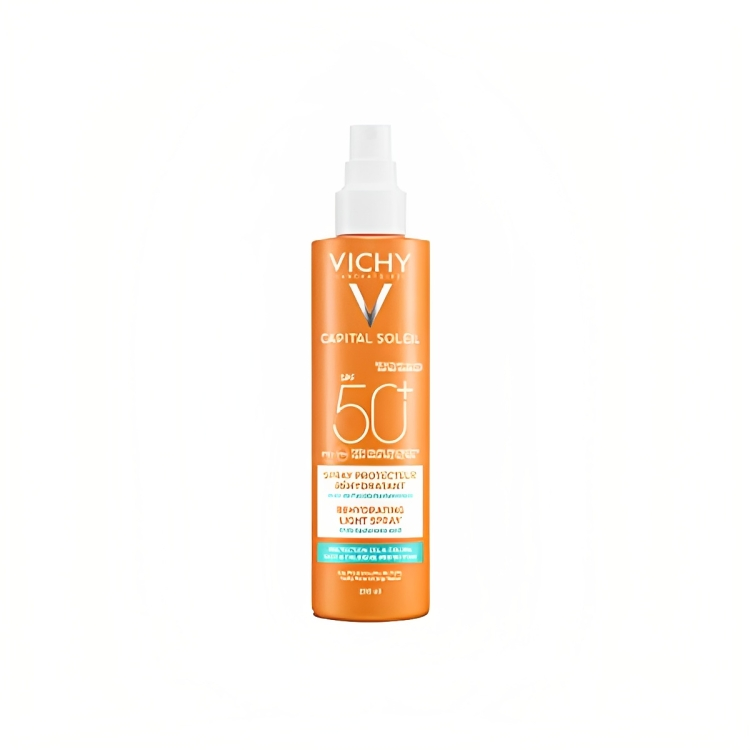 Vichy Capital Soleil Rehydrating Light Spray Spf50 200Ml
