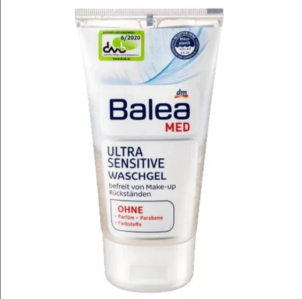 Balea Med Ultra Sensitive Facial Wash Gel 150 Ml