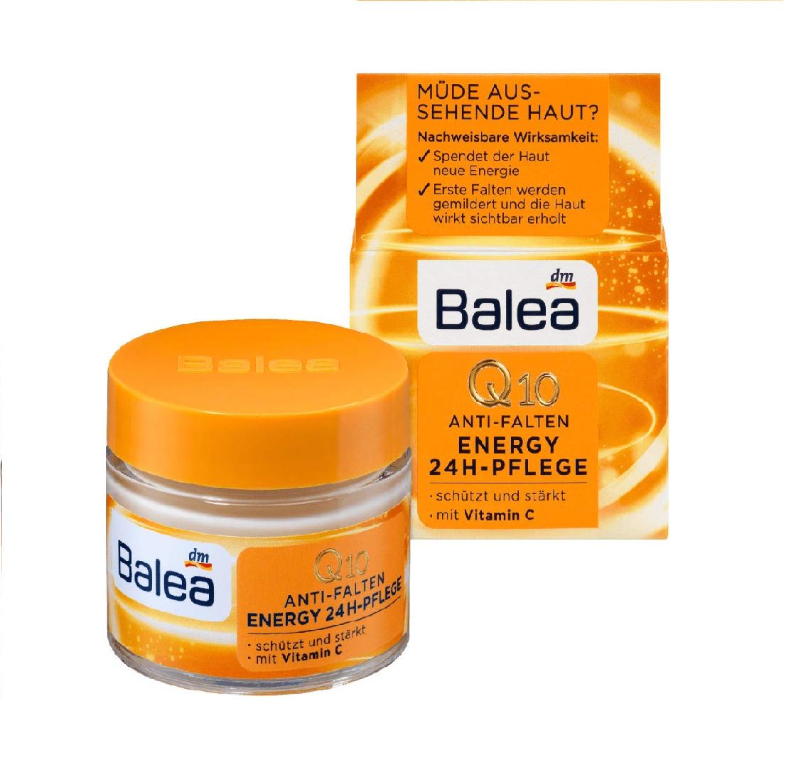 Balea Q10 Anti Falten Energy 24H-Pflege, 50 Ml‏
